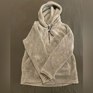 Victoria Secret furry green jacket